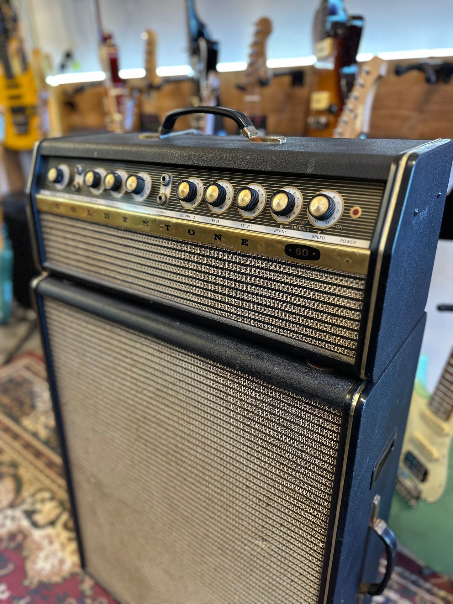 Goldentone | 1744 | Bassmaster 40 | Piggy Back | Re-Conditioned | 1967 | Vintage