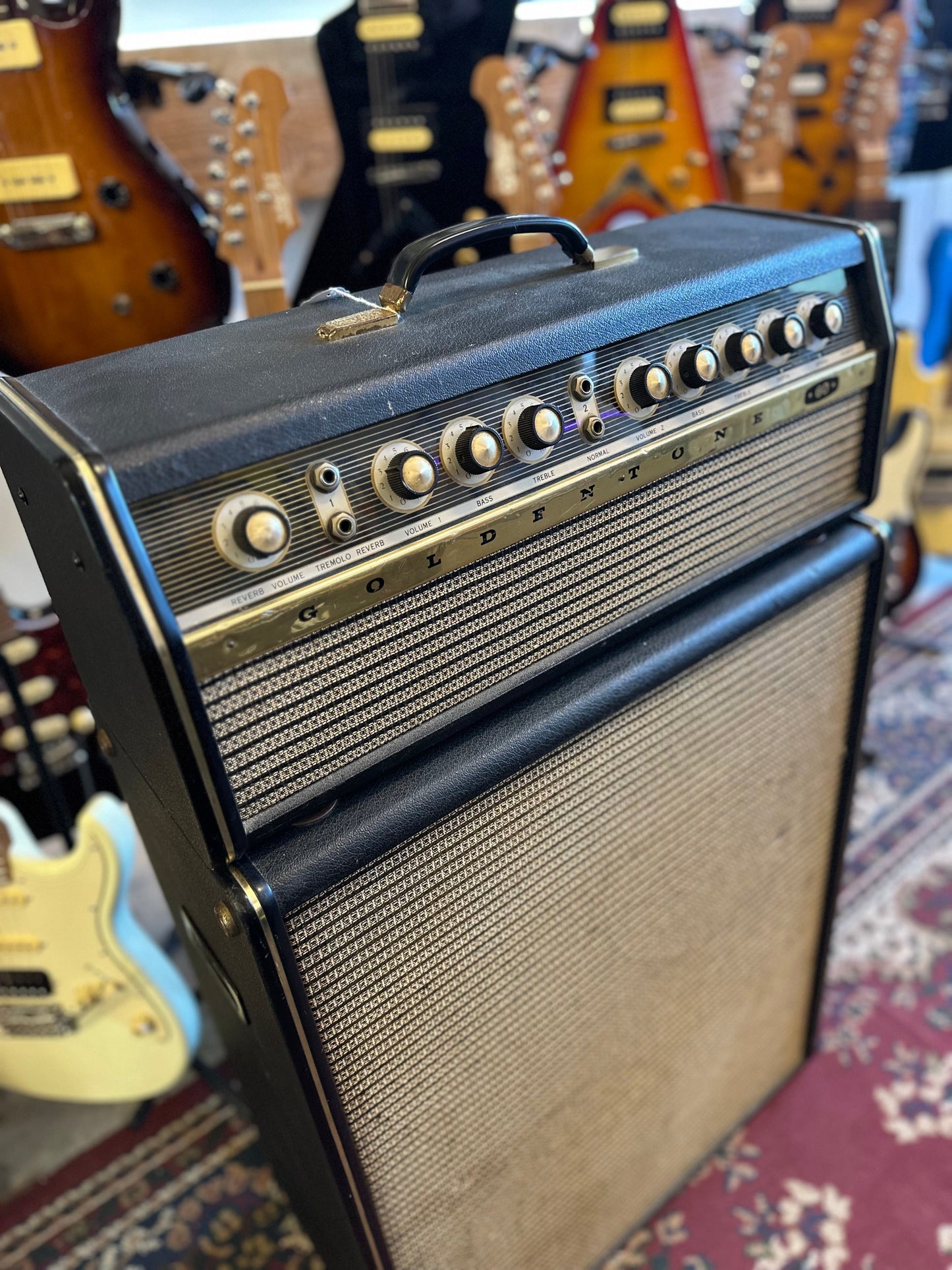 Goldentone | 1744 | Bassmaster 40 | Piggy Back | Re-Conditioned | 1967 | Vintage