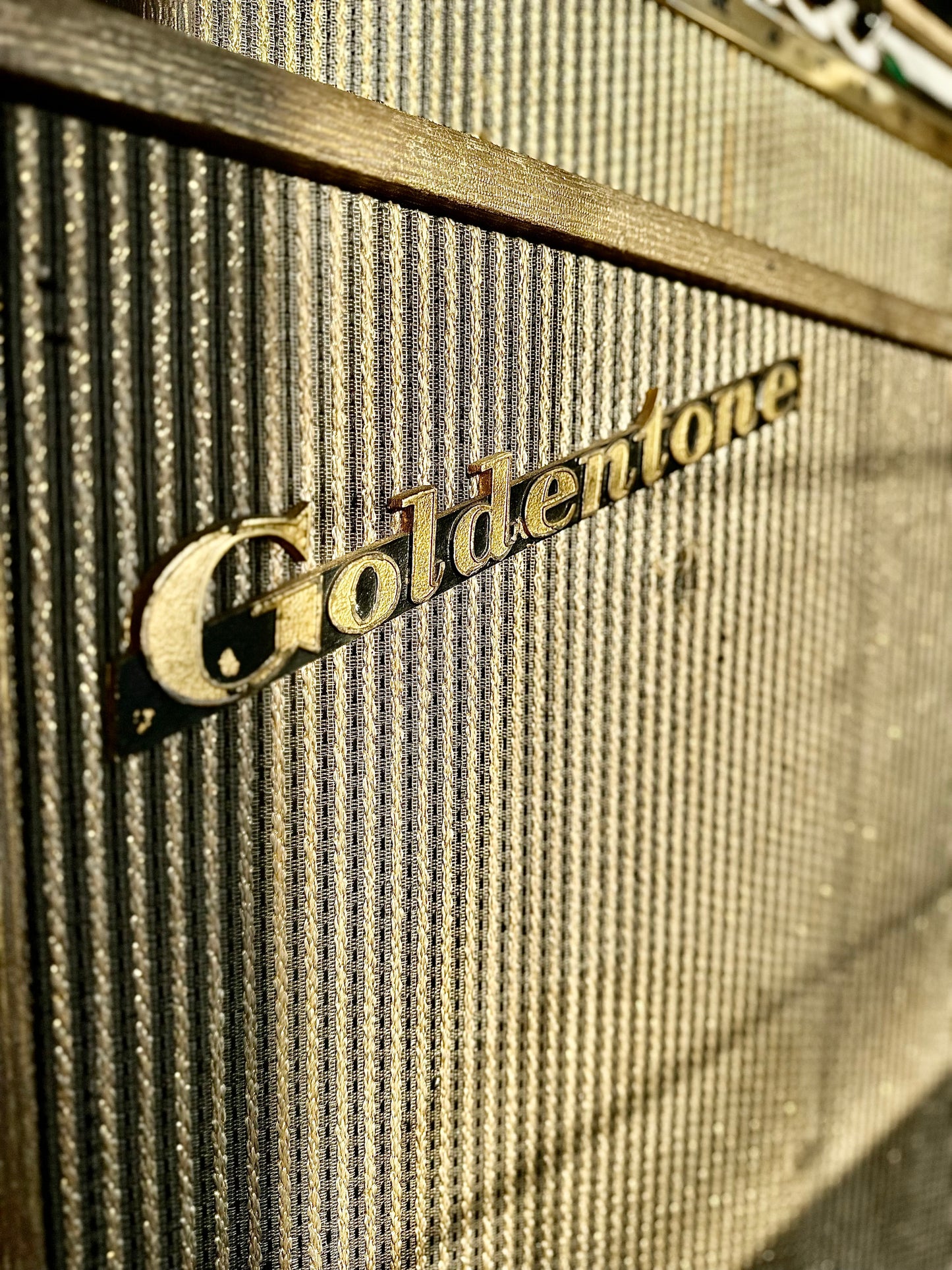 Goldentone | 1756 | Bassmaster 40 | Flip Top Amplifier w/ TV Legs | Re-Conditioned | 1966