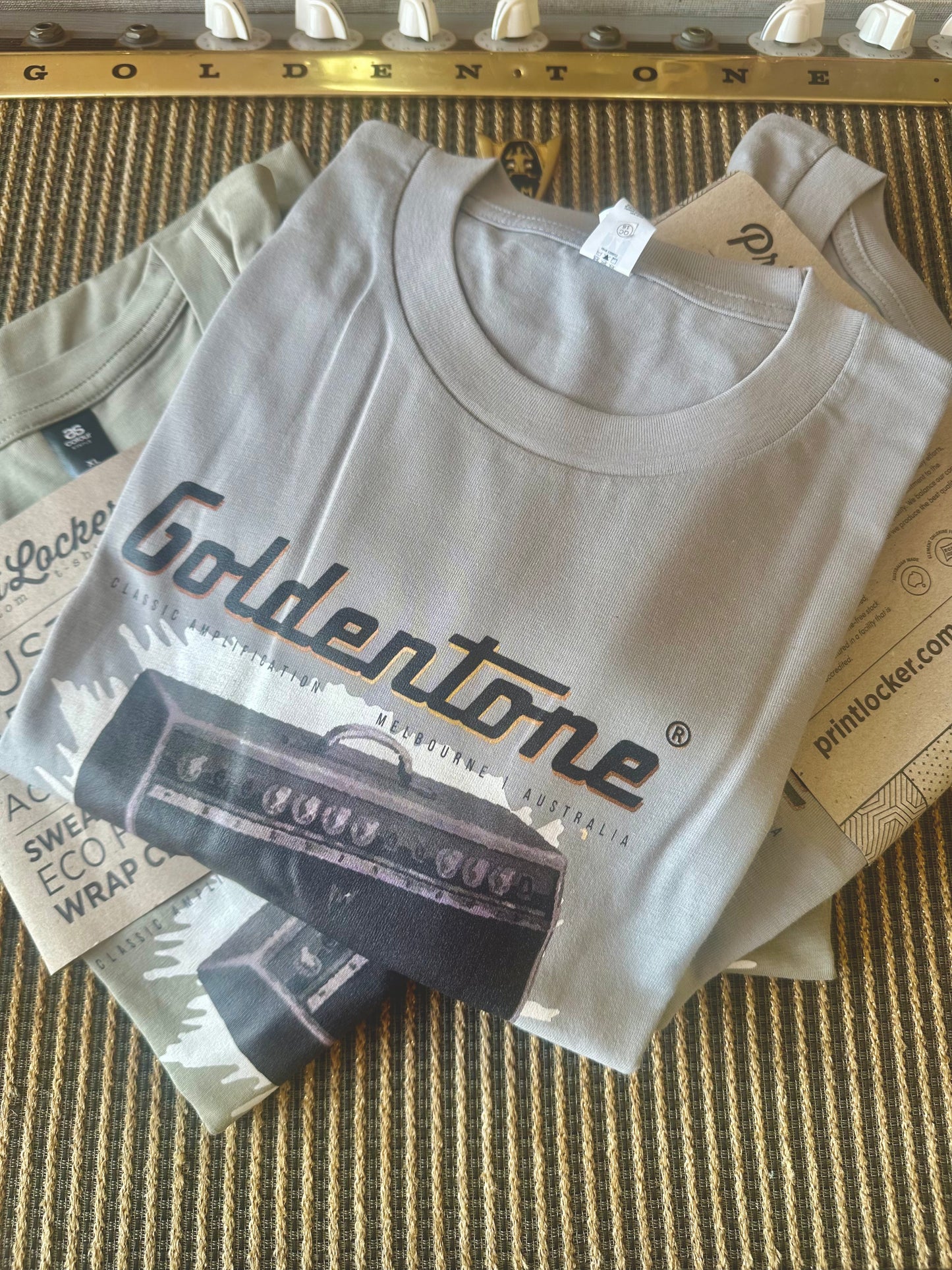 Goldentone | 1755 Brochure Tee | Various Sizes | Green