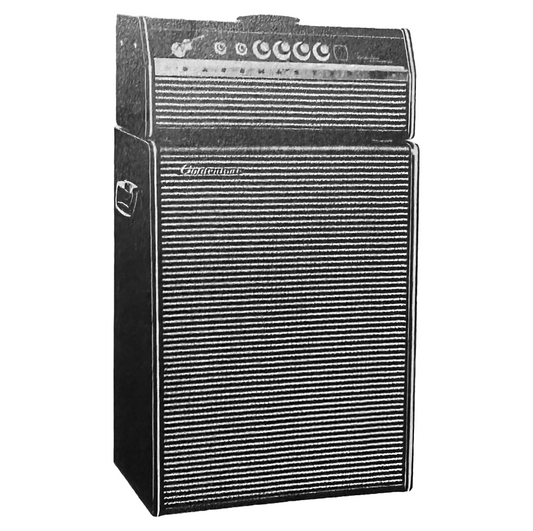 1746⚡️1749 Bassmaster Piggy Back Amplifier