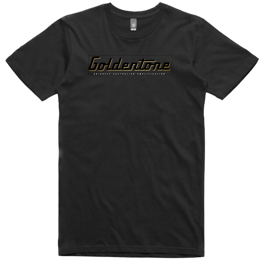 Goldentone | Logo Tee | Various Sizes | Black